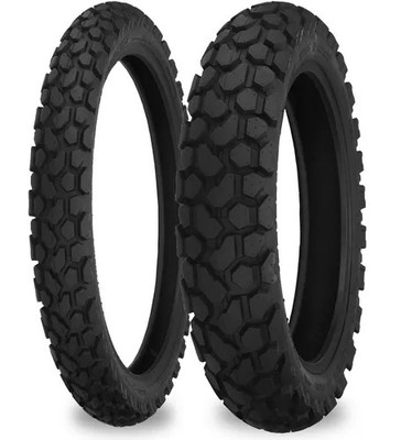 Shinko Dual Sport Front 3.00-21 Rear 130/80-18 Tire Set Contender 100 74-75