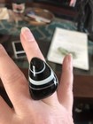 Black And White Modern Ring — photo 4