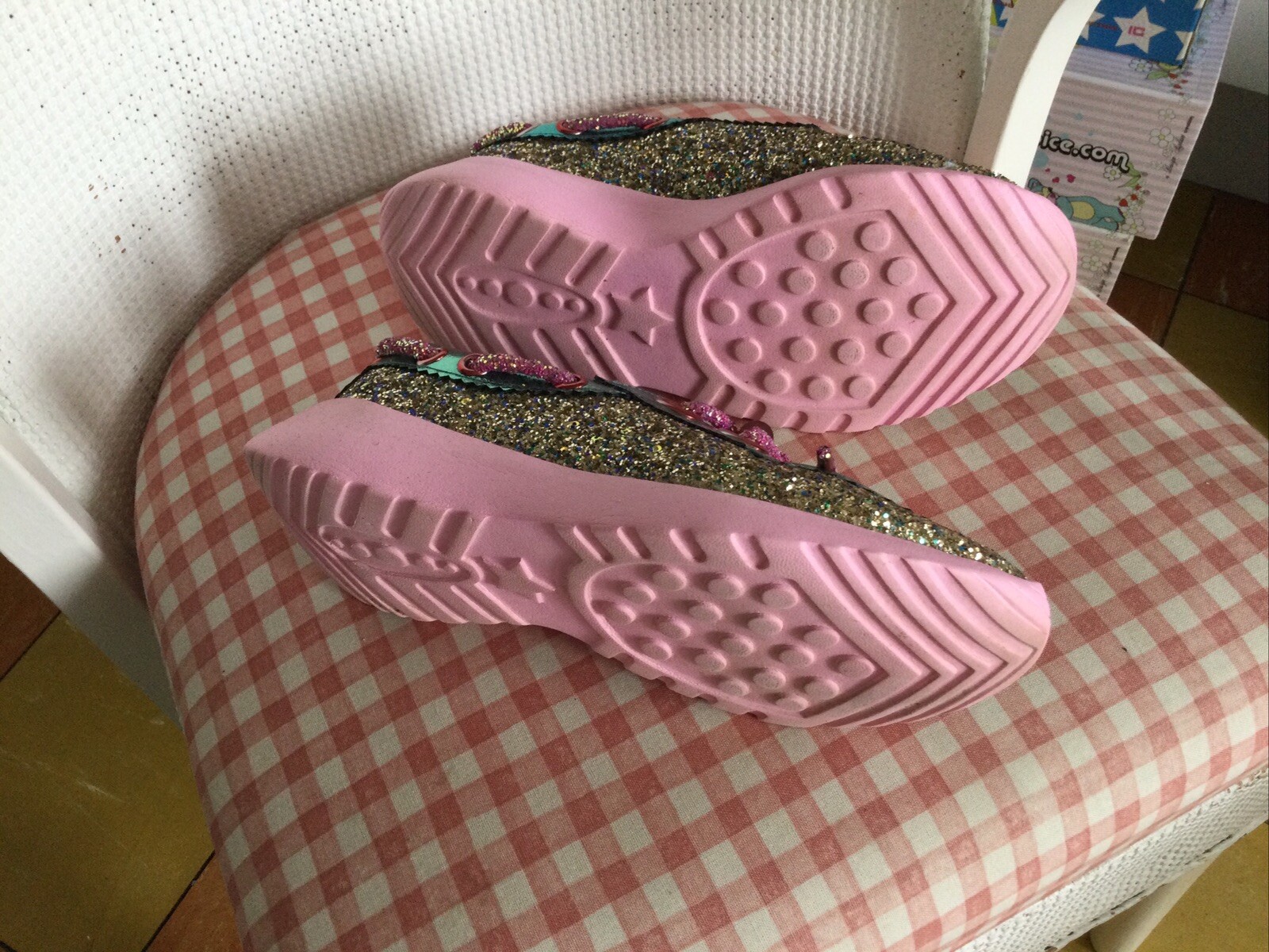 Irregular Choice Multi Sparkle Trainers. Sparkle … - image 7