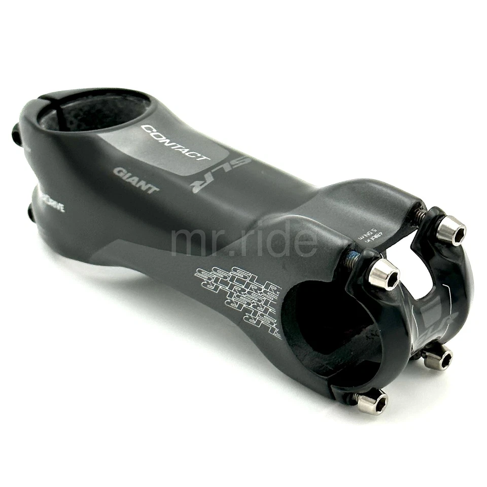 Giant CONTACT SLR OD2 Matt Carbon Stem ±8 Degree 100/110/125/130mm 1-1/4" Black - Image 4 of 4