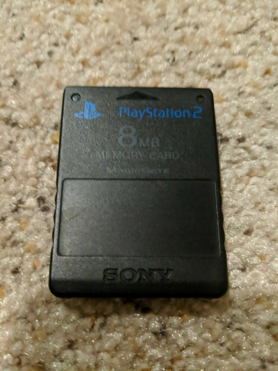 Official OEM Sony Playstation 2 PS2 8MB Memory Card SCPH-10020
