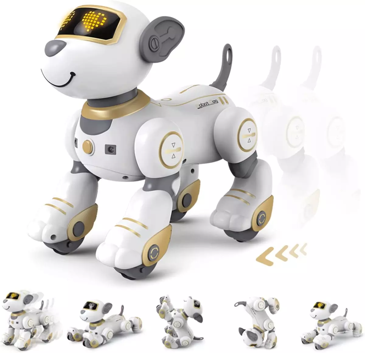 Robot Dog Toys for Boys Interactive Follow Me Robot Intelligent