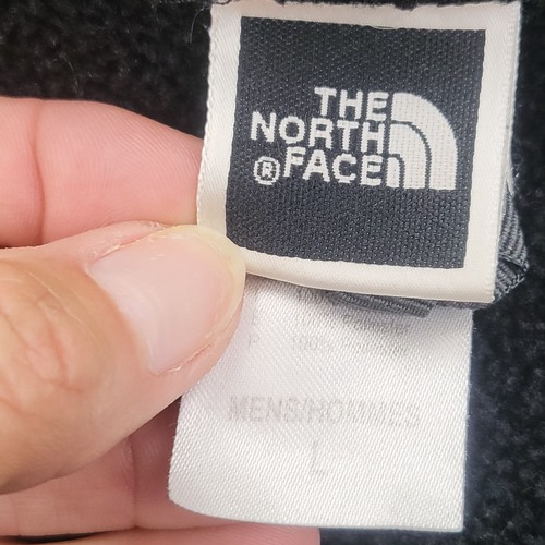 CHAQUETA POLAR THE NORTH FACE HOMBRE CREMALLERA PLUMÓN COLOR NEGRO TALLA GRANDE - Imagen 3 de 8