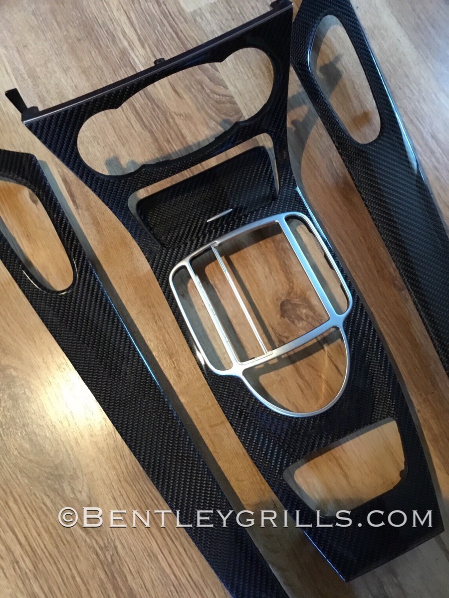 R230-SL55AMG前期モデル用 アルミ内装パネル MERCEDES SL R230 SL55 AMG CARBON FIBER FIBRE INTERIOR TRIM KIT 05