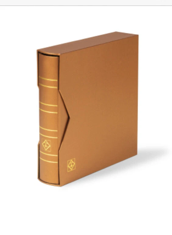 Leuchtturm Numis Ringbinder Classic Metallic Bronze inkl. Kassette No. 361112