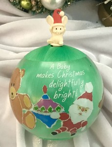grandchild's first christmas ornament