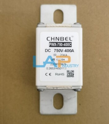 1PCS New energy fuse tube FWX-750-400C 750VDC 400A
