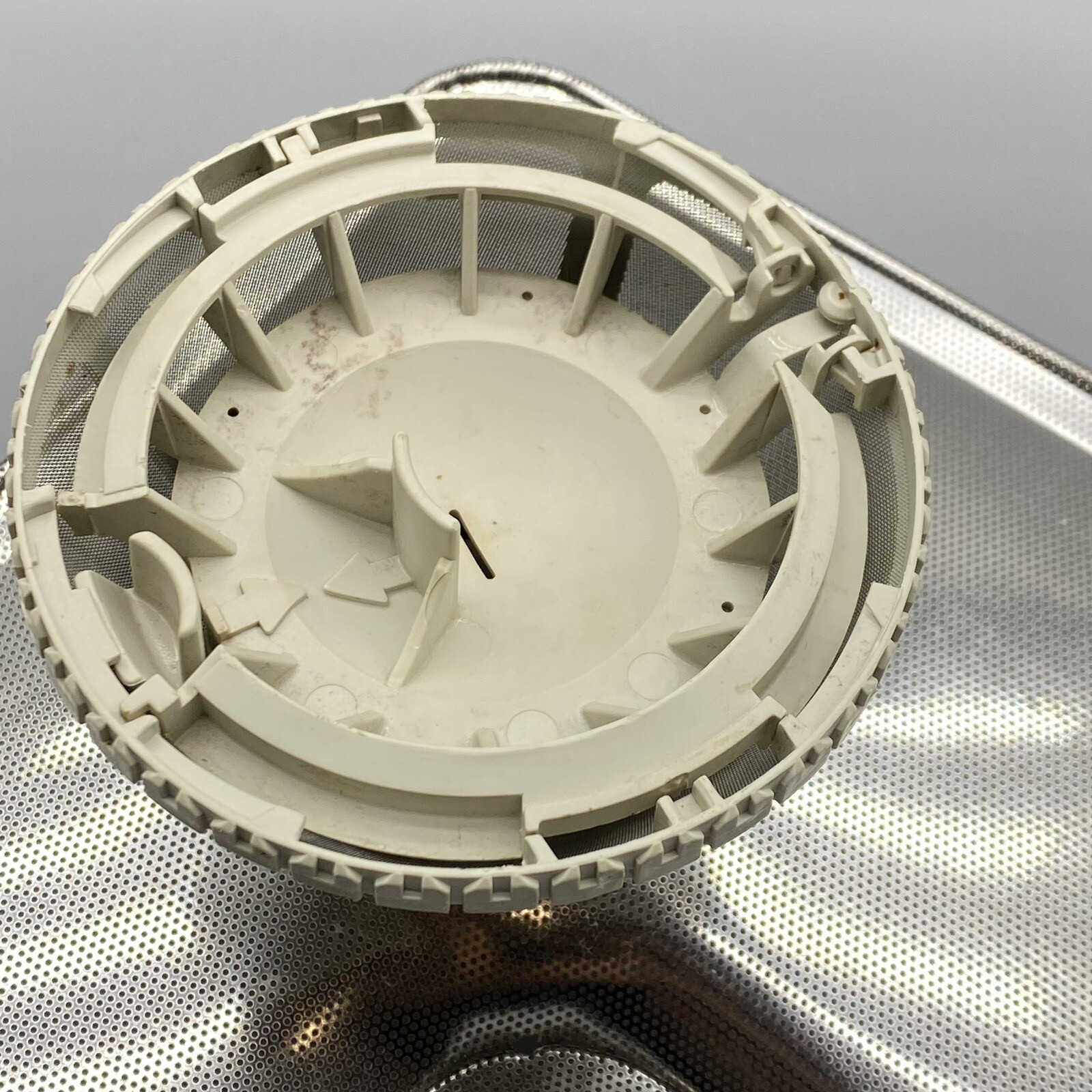 Miele G1220 SCU Dishwasher FILTER plate Handle Micro Mesh Filter Unit