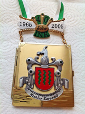 BOOK MEDALS Niehl mini book RARE Cologne Carnival medals Cologne 2026 NEW brass RARE