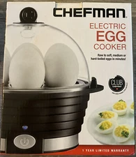 Chefman Electric Egg Cooker Six Egg Capacity