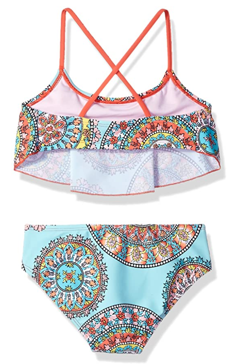 Girls' Alania Flounce Bikini 2 Piece Swisuit - Beach Sport in Nepal at