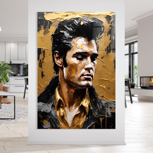 WANDBILD ELVIS PRESLEY POP ART KUNST DRUCK ACRYLGLAS , LEINWAND , POSTER DECO - Bild 3 von 7