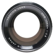 Yashica Telephoto Lens DSB 135mm 1:2.8 Contax Yashica SLR Camera Mount