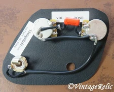 Les Paul LP Junior Pre-wired upgrade harness .022uF Orange Drop Cap fits Gibson