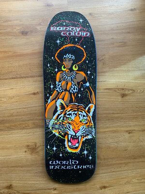 Prime Wood World Industries Randy Colvin Velvet Safari Oldschool Reissue Deck