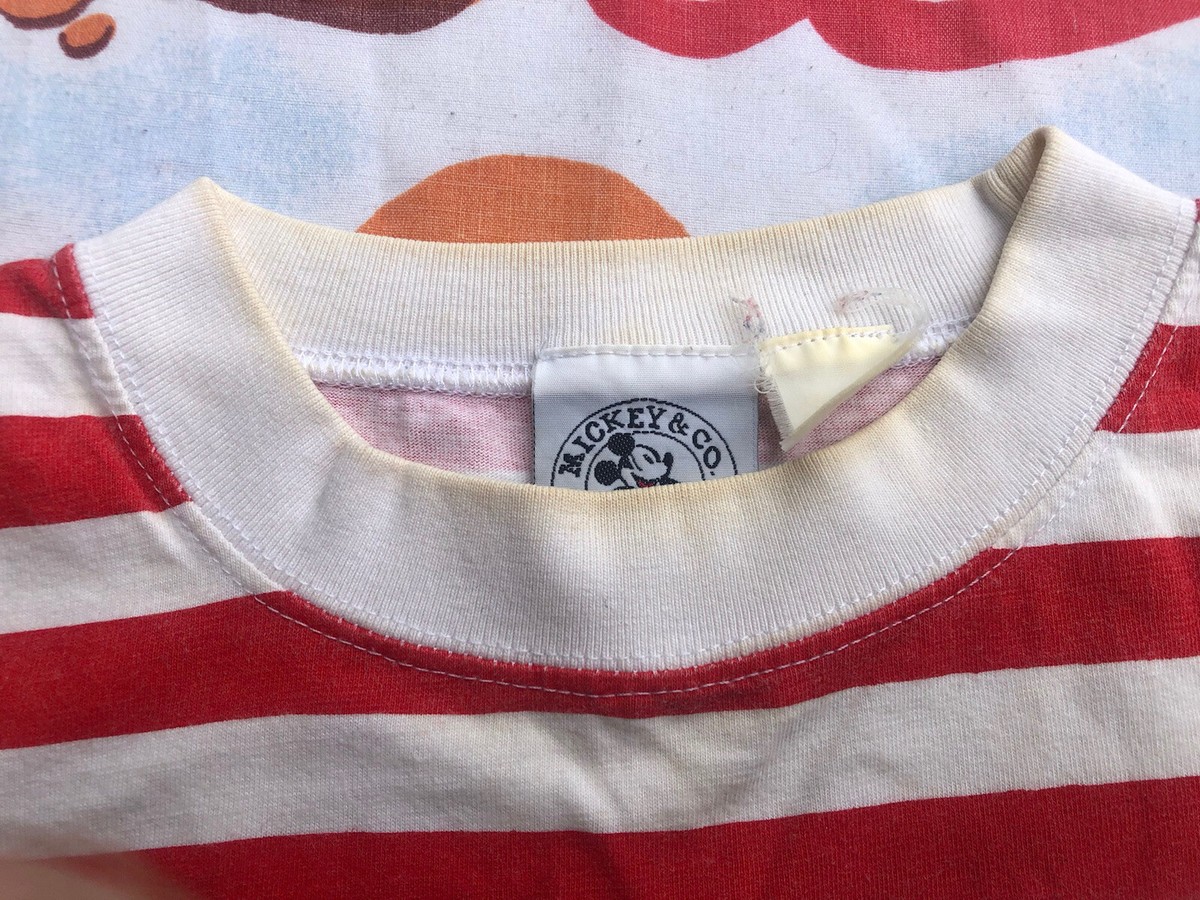 90s UK MICKEY BRAZIL Stand collar Coat VINTAGE 90's MICKEY MOUSE