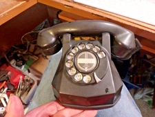 2Z-vintage   Automatic Electric MONOPHONE   Black   desk rotary phone