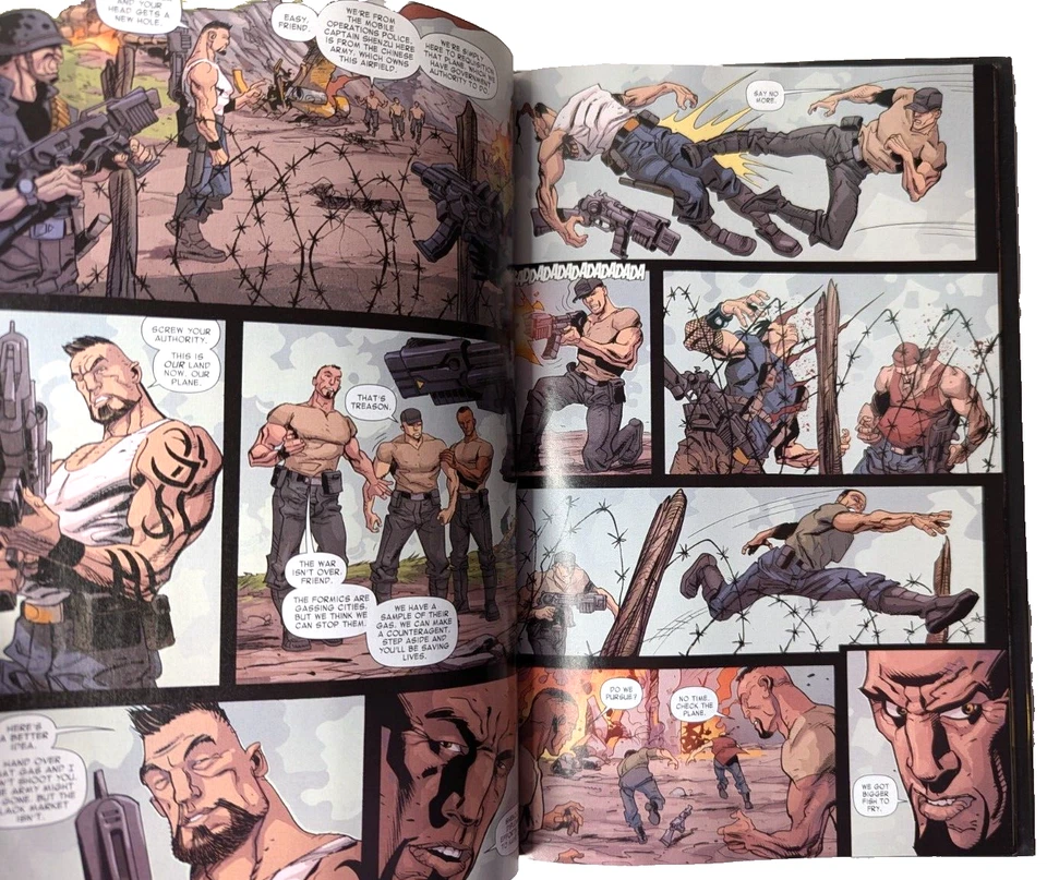 Marvel Formic Wars: Silent Strike by Orson Scott Card HC 2012 | Graphic Novel - Image 3 of 4