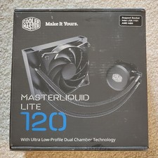 NEW Cooler Master MLW-D12M-A20PW-R1 MasterLiquid Lite 120 Liquid CPU Cooler v1