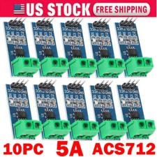 10PCS New Design 5A Range Current Detect Sensor Modules ACS712 For US