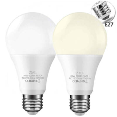 LED Bulb Cool White 220V 3W 30W Warm White Energy Saving Globe Light Screw E27