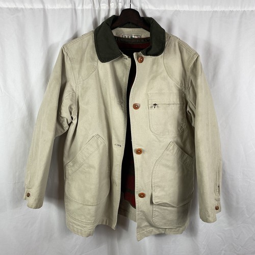 Vintage LL Bean white Canvas Work Ranch 
