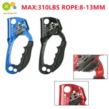 Hand Ascender Rock Climbing Tree Arborist Rappelling Gear Rope L/R For 8 13mm