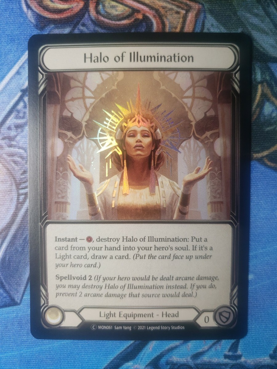 Halo of Illumination Rainbow Foil NM Unlimited Monarch Flesh