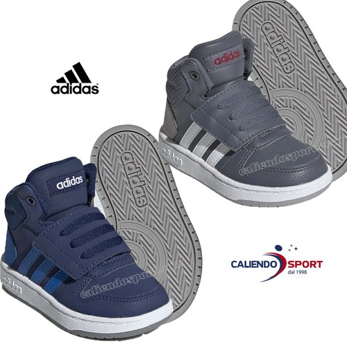CHAUSSURES ENFANTS ADIDAS EE6717 EE6714 CERCEAUX 2.0 MI LARME BLEU GRIS |  eBay