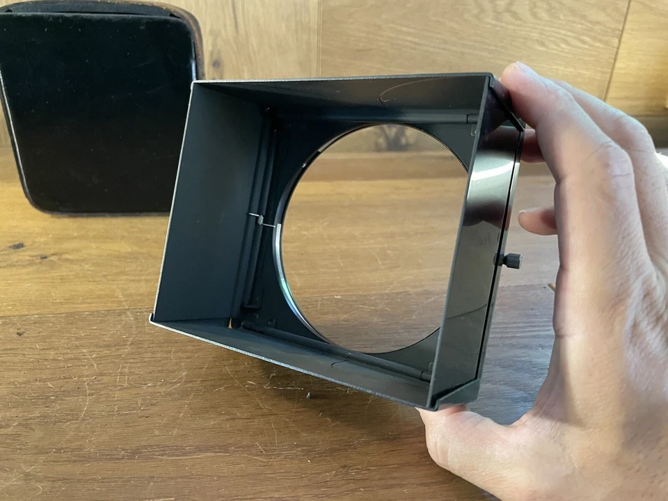 *Rare : Exc+5 w/ Case* Mamiya Genuine Metal Hood for Press 250mm F/5 Lens /Japan - Image 4 of 4