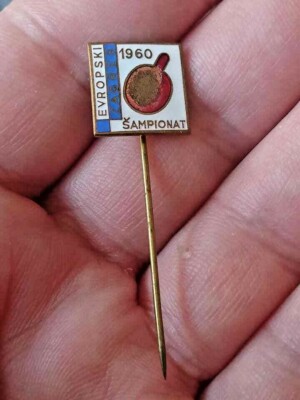 Table Tennis European Championship 1960 Zagreb Yugoslavia