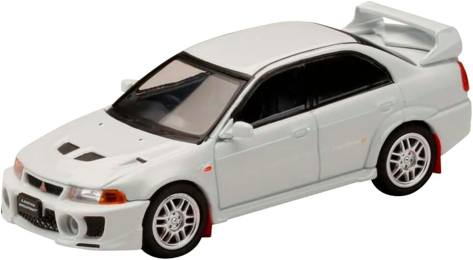 Project Evo ホワイトミニカー Mitsubishi Lancer Evolution VI GSR T.M.E (CP9A) White