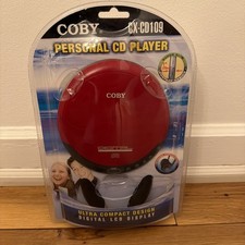 Coby CX-CD109 Personal CD Player with Headphones Digital  Brand New  READ