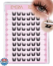 EMEDA Self Adhesive Eyelashes Clusters - Stress Free to Wear More Stickier Cl