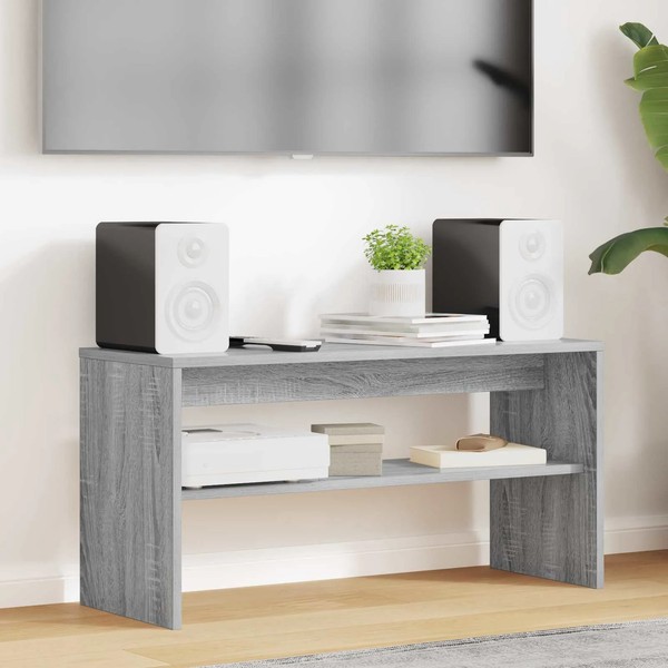 Tv-SchräNk 80 X 30 X 40 Cm Sonoma-Grau Holzwerkstoff-image