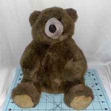 Royal Plush Toys Teddy Bear Stuffed Animal Brown Vintage Made In Korea Old S1
