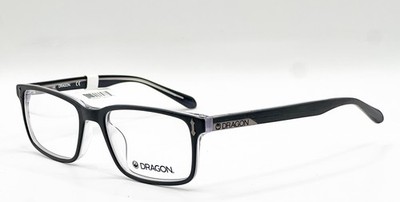 NEW DRAGON KEVIN DR181 022 MATTE GRAY CRYSTAL AUTHENTIC EYEGLASSES 54-18