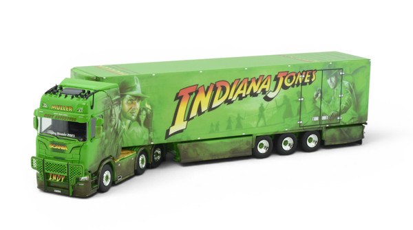 Tekno - Scania 600S Highline 4X2 Mit 3-Achs-KüHlauflieger Von Muller – Indian...-image