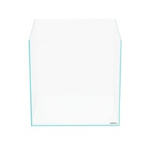 LANDEN 11.5 Gallon Cube Rimless Ultra Clear Glass Fish Tank 36C