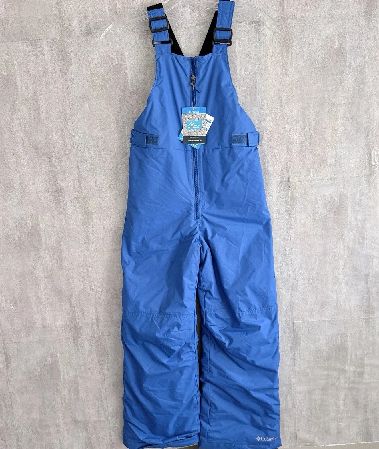 Columbia Snowslope II Snow Bib Pants Overalls Youth Medium Insulated Waterproof