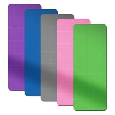 Compact Non Slip Exercise Mat Perfect for Traveling Fitness Enthusiasts