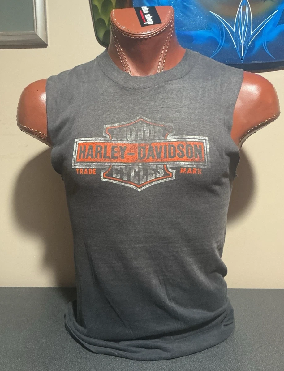 25+ Harley-Davidson Vintage Sleeveless T-Shirts for Men for sale