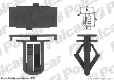 Leistenklemme für Dodge Nitro VAN KA Jeep Cherokee KJ Commander XK XH 07-10