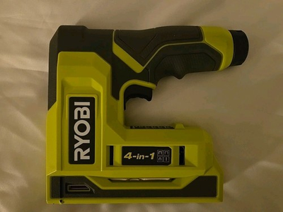 #ad RYOBI USB Lithium Cordless Craft 4 in 1 Stapler BODY ONLY Tested FBN51K $37.99