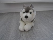 Husky Stofftier liegend Gewi Winkler GmbH ca. 30 cm Plüschtier Schllittenhund