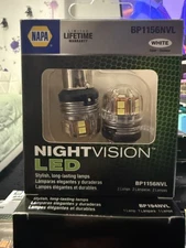 napa night vision led , bp1156nvl (white) lifetime warranty