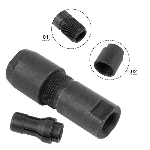 Versatile Angle Grinder To Straight Grinder Conversion With M10 Thread - Picture 15 of 55