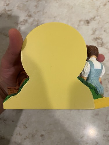 Vintage Warner Bros The Wizard of Oz Desk Clock Dorothy & Toto Picnic 1999 - Picture 11 of 13