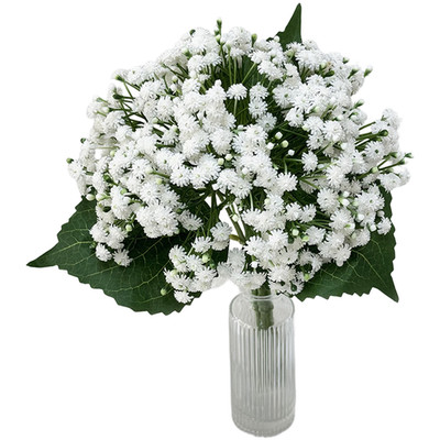 Soft Gel Starry Artificial Flowers for Wedding Decor Photography Props