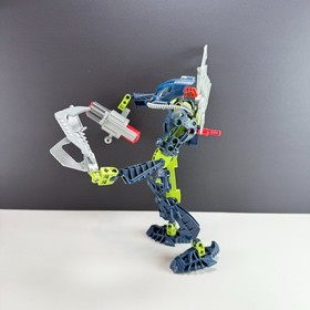 LEGO Bionicle Toa Mahri Toa Hahli Set 8914 Complete w/ Cordak Blaster No Manual